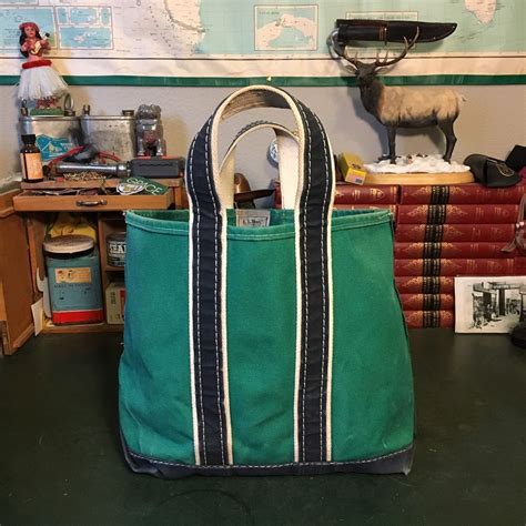 wash ll bean canvas bag.